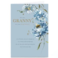 Card Factory Personalised Birthday Card - For All The Care and Love You Give, Granny