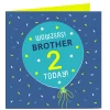 New Personalised Birthday Card - Wowzers!, Editable Age Kids For Brother|For Kids