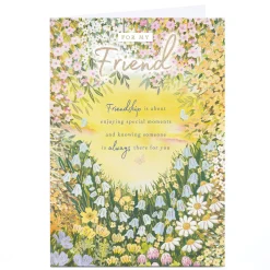 Card Factory Personalised Birthday Card - For My Friend