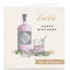 Card Factory Personalised Birthday Card - Sip Sip Hooray!