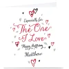 Discount Personalised Birthday Card - The One I Love Premium Square|Birthday