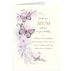 Card Factory Personalised Birthday Card - Best Wishes, Mum