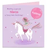 Kids Card Factory Personalised Birthday Card - Niece Fairy Tale Birthday