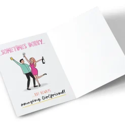 Online Personalised Birthday Card - Sofa Cuddles Always Amazing, Girlfriend For Girlfriend|Birthday
