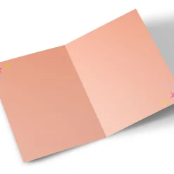 Best Personalised Birthday Card - Pink Geometric Cake Kids For Niece|For Kids