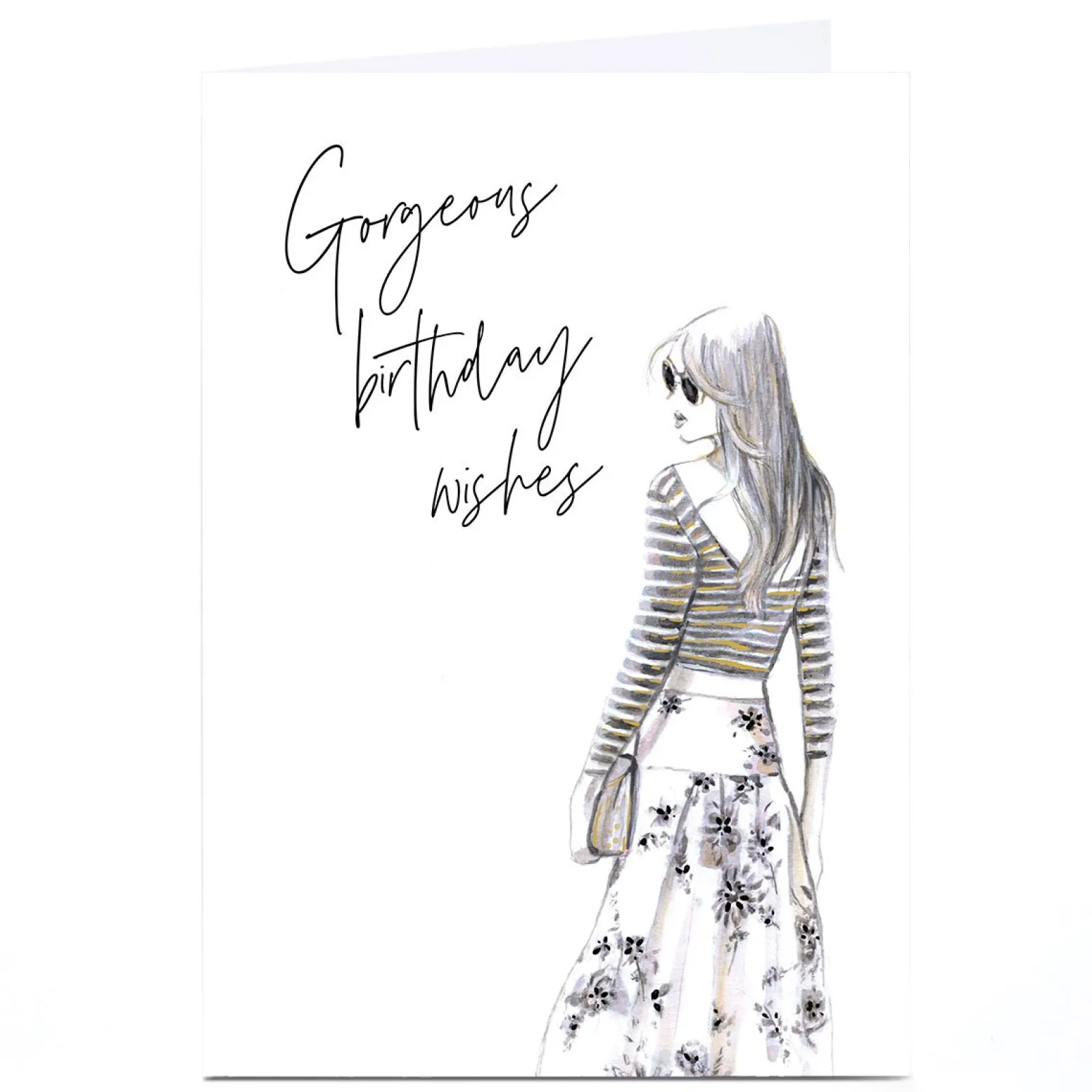 Best Personalised Birthday Card - Gorgeous Birthday Wishes For Sister|For Niece