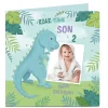 Personalised Birthday Photo Card - Roar-Some Birthday ! Kids Premium Square|For Kids