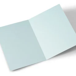 Personalised Birthday Photo Card - Teal with hearts - Wife For Wife|Anniversary