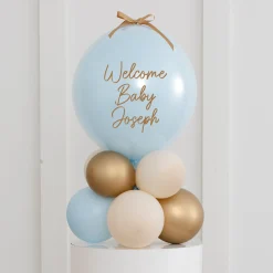 Card Factory Personalised Blue Air-Filled Bubble Stack - DELIVERED INFLATED!