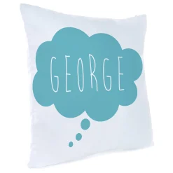 Online Personalised Blue Cloud Cushion Kids 1St Birthday|Personalised Cushions
