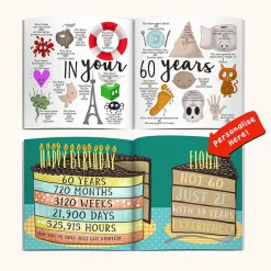 Sale Personalised Book - Memory Lane 60th Birthday 60Th Birthday|Books