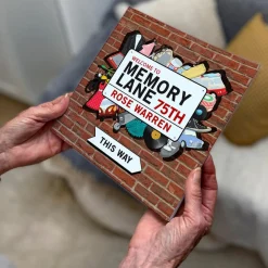 Discount Personalised Book - Memory Lane 75th Birthday Books|Gifts For Him