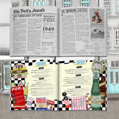 Discount Personalised Book - Memory Lane 75th Birthday Books|Gifts For Him