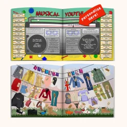 Card Factory Personalised Book - Memory Lane 35th Birthday