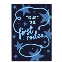 Card Factory Personalised Card - Ain't Your First Rodeo
