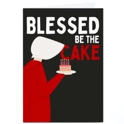 Card Factory Personalised Card - Blessed Be The Cake