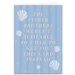 Card Factory Personalised Card - Fisher Brothers