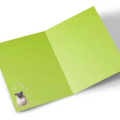 Discount Personalised Card - Party Pug, Niece For Niece|Funny
