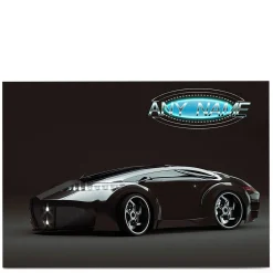 Kids Card Factory Personalised Card - Performance Car