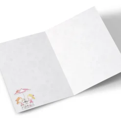 New Personalised Card - Pink Cafe Kids For Friend|Female Friend