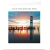Card Factory Personalised Card - Sunset Lighthouse
