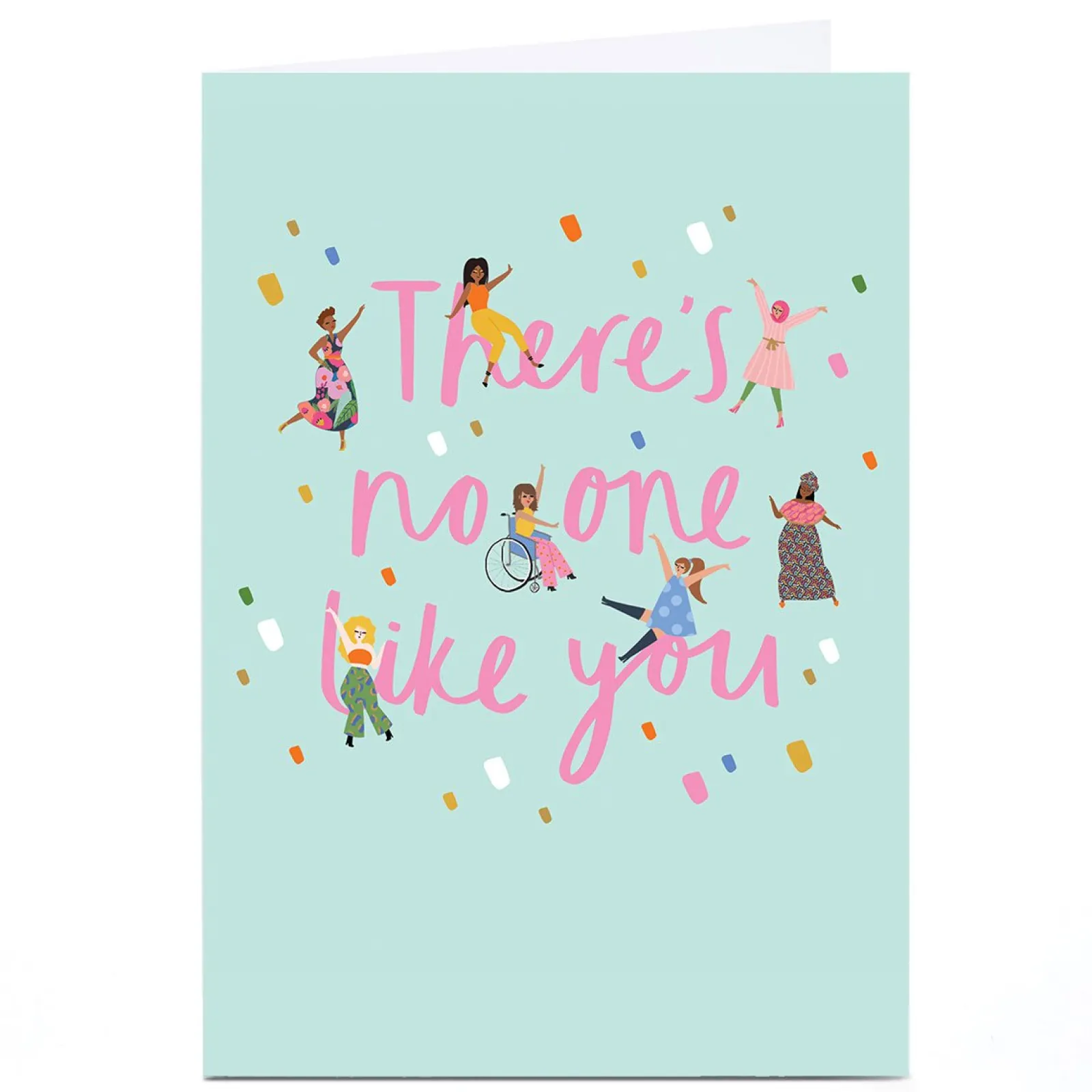 Kids Card Factory Personalised Card - There's No One Like You