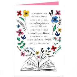 Discount Personalised Card - This Stage of Life Just To Say