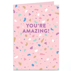 Card Factory Personalised Card - You're Amazing!