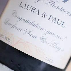 Card Factory Personalised Cava - Pearl Anniversary