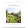 Card Factory Personalised Charity Card - Grassy Path