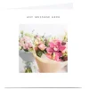 New Personalised Charity Card - Bunch Of Flowers Premium Square|Any Occasion