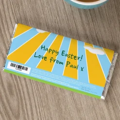Sale Personalised Chocolate Bar - Happy Easter Sunset Kids Chocolate & Sweets|Gifts For Kids