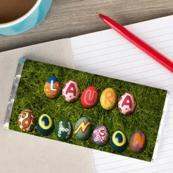Kids Card Factory Personalised Chocolate Bar - Easter Eggs