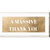Discount Personalised Chocolate Bar - Gold & White Any Message Chocolate & Sweets|Gifts For Him