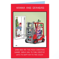 Outlet Personalised Christmas Card - Creative Ways Funny|Christmas