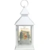 Card Factory Personalised Christmas Deer White LED Lantern