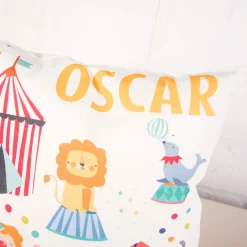 Hot Personalised Circus Cushion Kids 1St Birthday|Personalised Cushions