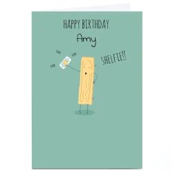 Card Factory Personalised Cory Reid Birthday Card - Shelfie