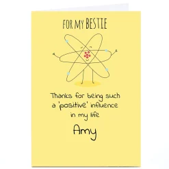 Hot Personalised Cory Reid Card - Positive Influence For Friend|Any Occasion