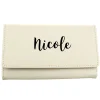 Card Factory Personalised Cream & Black Purse