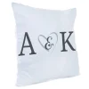Card Factory Personalised Cushion - Couple Initials