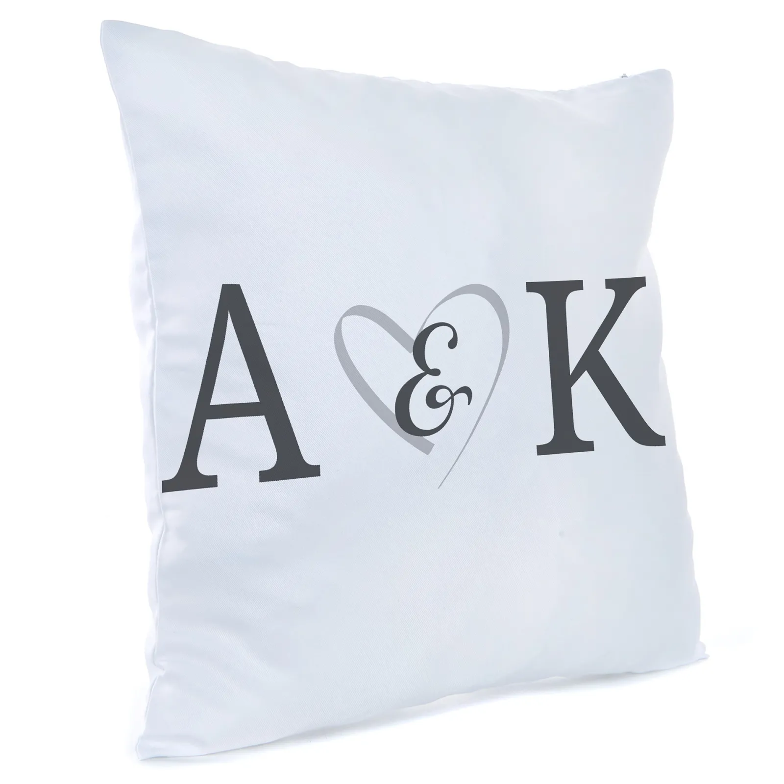Card Factory Personalised Cushion - Couple Initials