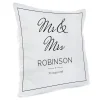 Card Factory Personalised Cushion - Wedding Date & Names