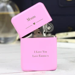 Hot Personalised Decorative Pink Lighter Personalised Jewellery And Keepsakes|Jewellery & Keepsakes