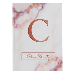 Online Personalised Diary - Copper Marble Initial Personalised Calendars And Diaries|Notebooks & Stationery