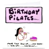 Personalised Do Something David Birthday Card - Pilates For Friend|Premium Square