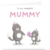 Card Factory Personalised Dumpling Green Birthday Card - Mummy