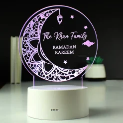 Kids Card Factory Personalised Eid and Ramadan LED Light
