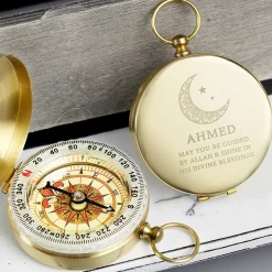 Card Factory Personalised Eid and Ramadan Keepsake Compass
