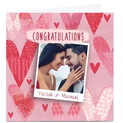 Card Factory Personalised Emma Isaacs Photo Card - Congratulations